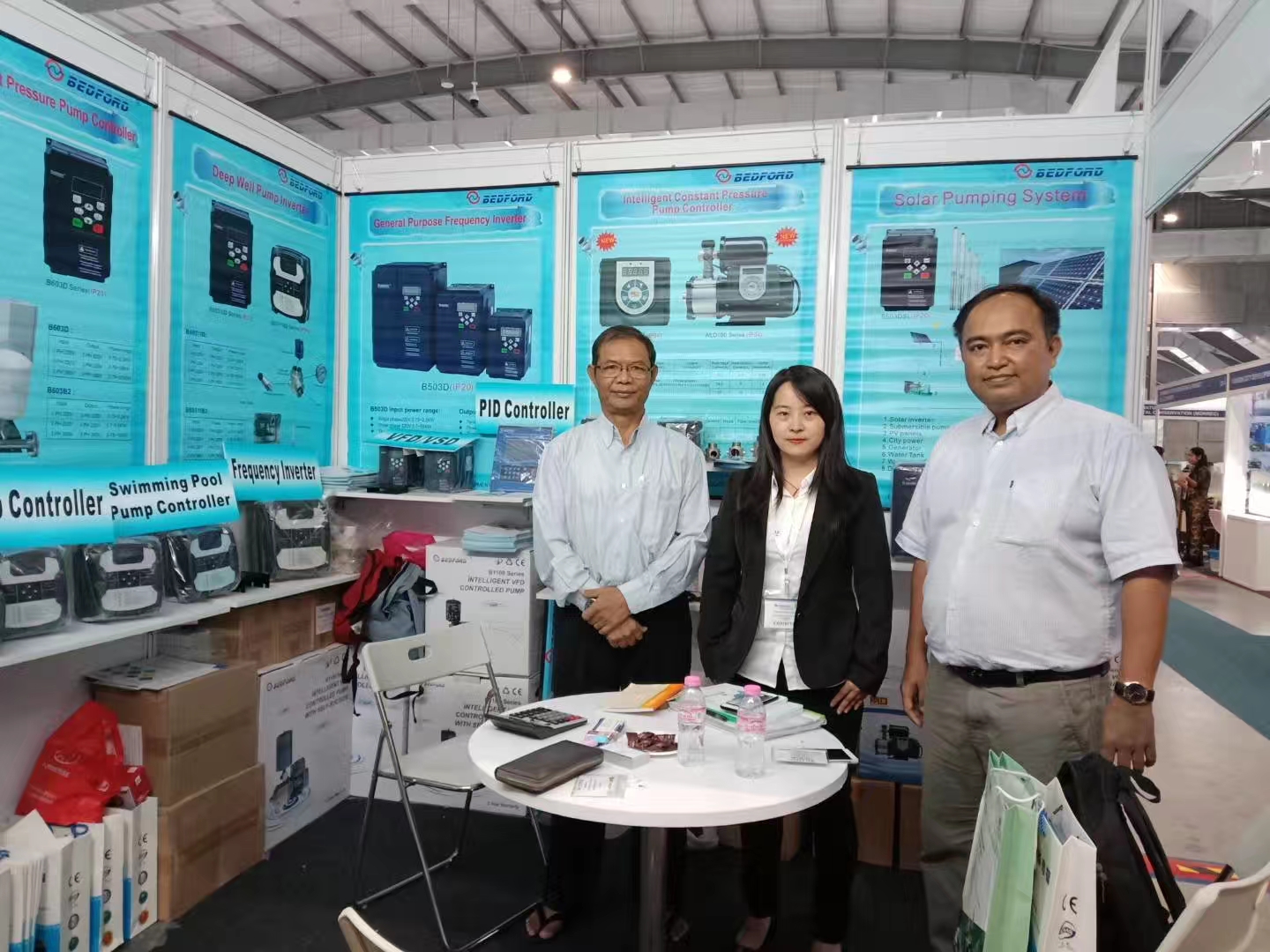 2018.10.11-2018.10.13, participated in the 2018 Myanmar International Water Treatment Exhibition